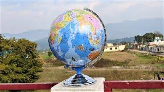 #onlineunboxing Best Globe Amazon India 12 inches with monuments with heavy metal arc and base