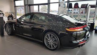 2021 Porsche Panamera 4 Executive Black Color - Wild Luxury Sedan | Exterior and Interior Walkaround