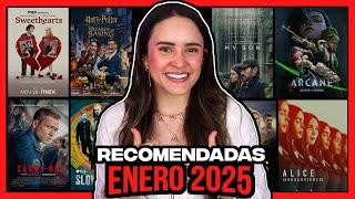 Películas y Series Recomendadas para ver en ENERO 2025 