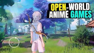 TOP 10 New Open World ANIME GAMES For Android & iOS 2023