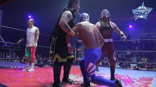 Ovett Jr, Shitara, Super Loco y Dark Horus vs Super Boy, Aguila Oriental Jr, Pinochito y Slash GAW