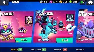 ALL UPDATE GIFTS!!! LEGENDARY SKINS!! BRAWL STARS NEW UPDATE!!