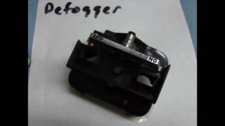 3949992 NOS GM DEFROSTER SWITCH 1969 1970 IMPALA CAPRICE ELECTRIC REAR WINDOW DEFOGGER