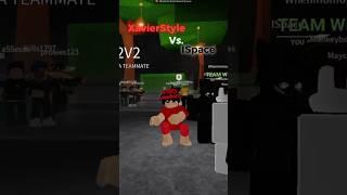 XAVIERSTYLE VS ISPACE #tsb #roblox #robloxedit #strongestbattlegrounds #thestrongestbattlegrounds