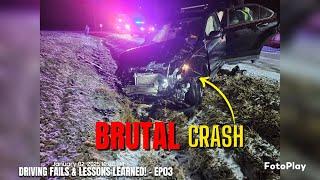 INSANE CAR CRASHES - DRIVING FAILS AND BAD DRIVERS! #03