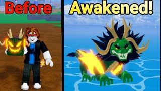 I Awakened The MOST OVERPOWERED Dragon Fruit in One Video (Blox Fruits)