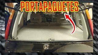 Honda CR-V 97/01 G1 RD1/2/3 - How to easily assemble a cargo trunk tray - Juanlmatus.com