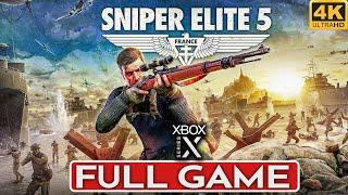 SNIPER ELITE 5 XBOX SERIES X Gameplay Walkthrough FULL GAME [4K 60FPS] - No Commentary