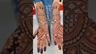 Simple mehndi designs for Wedding || New Mehandi Design Shadi #shorts #viralvideo #mehndi