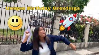 Unique and Creative Birthday Video Greetings - Quarantine Mode