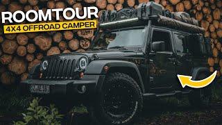 ROOMTOUR Jeep Wrangler 4x4 Offroad Camper Ausbau - Signaphoto x Tom Siesing