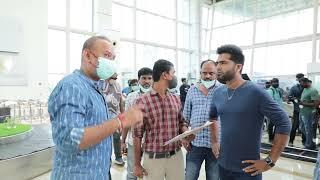 Maanaadu Making Airport Sequence / V House Productions