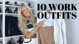 10 WORKWEAR OUTFIT IDEAS | What to wear to the office