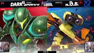 Cesmi (Dark Samus) vs Vanitas (R.O.B.) Top 8/Next Level/Marzo 2024