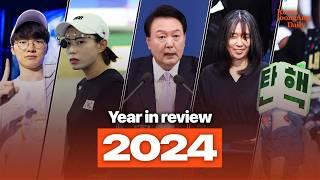 Year in review 2024 l Korea Joongang Daily l News l 2024, in 5 minutes