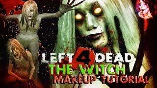 Left 4 Dead: The Witch  A Horror Makeup Tutorial  | AUDFACED