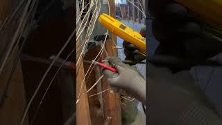 How to trace electrical wires like a PRO (the BEST way) #electrican #electrical #electricity