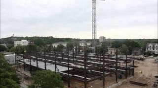 University of Minnesota ACC, steel construction time lapse