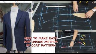 HOW TO MAKE EASY AND UNIQUE METHOD OF COAT PATTERN