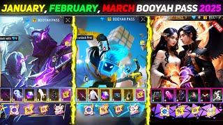 Next Booyah Pass In Free Fire| January Booyah Pass Free Fire 2025 | February Booyah Pass Free Fire