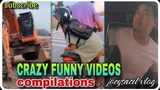 CRAZY FUNNY VIDEOS COMPILATIONS @joeysacil vlog