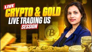 Live Gold, Forex & Crypto Trading | XAUUSD, Bitcoin, Analysis by Archana Prakash, | Live analysis