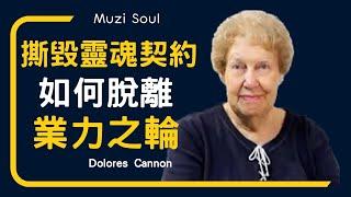 如何脫離業力之輪| Dolores Cannon朵洛莉絲侃南｜釋放業力練習｜撕毀靈魂契約｜學會放下#靈魂旅行者#muzisoul#dolorescannon Cannon#三波志願者與新地球