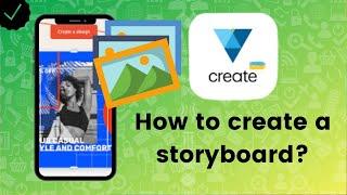 How to create a storyboard on VistaCreate?