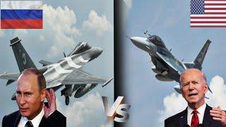 Today! FIRST DOGFIGHT OF RUSSIAN SU57 & US F16, watch what happens.! Arma3