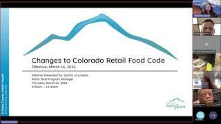 Retail Food Establishments Industry Webinar 2024