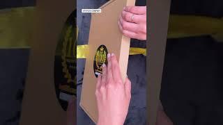 Unboxing gold diploma TOP BLOGGERS AWARD