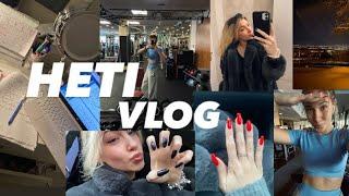 HETI VLOG| Újra Vlogolok, tanulás, körmös, lelkizés, mutatom mi történt velem a héten :)