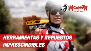 Herramientas y repuestos imprescindibles para salir en bici