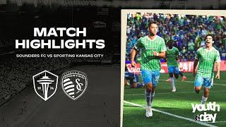 HIGHLIGHTS: Seattle Sounders FC vs. Sporting Kansas City | September 15, 2024