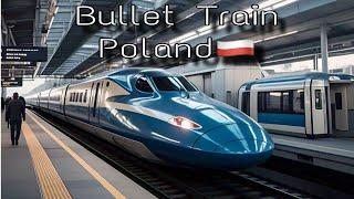 Exploring High Speed Bullet Train Poland - 4K HDR