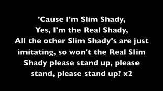 The Real Slim Shady - Eminem [Lyrics]