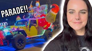 hot springs, arkansas christmas parade + double brew nows (vlogmas day 10)