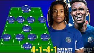 CONFIRMED  SEE CHELSEA BEST PREDICTED 4-1-4-1 LINEUP WITH OLISE & Estavao UNDER ENZO MARESCA