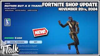 *NEW* NUTHIN BUT A G THANG EMOTE! Fortnite Item Shop [November , 2024] (Fortnite Chapter 2 Remix)