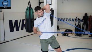 Full Wrestling-Fitness workout in 15 minutes with Dopamineo resistance bands