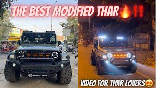 The BEST MODIFIED MAHINDRA THAR‼️ New Mahindra THAR 2023 Modifications | Modified Mahindra THAR