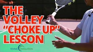 TENNIS VOLLEY GRIP | The Correct Tennis Volley Grip