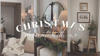 Christmas Decorate With Me 2023 || Christmas Decorating Ideas || Entryway & Putting Up The Tree