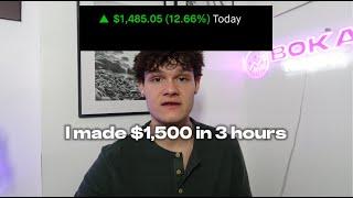 POV: you made $1,500 in one day and it doesn't feel real