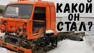 Из утиля в идеал Восстановили КамАЗ 65225 для Севера. сложный заказ 2020 года