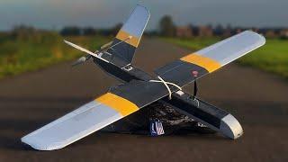 V-Tail Pusher for FPV - Endurance Flight Record - 100.5km Trip Distance