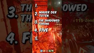 Ranking 5 COD Zombies Maps Without Knowing What Comes Next! (Part 6)