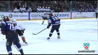 Первая шайба Алексея Кручинина / Kruchinin's first KHL goal