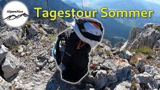 Rucksack packen: Tagestour in den Bergen