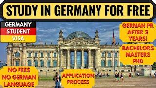 Studying in Germany for Free | How to Study Bachelors or Masters in Germany | Germany Student Visa